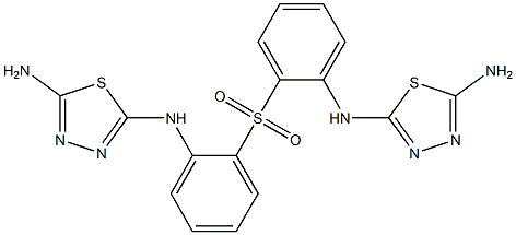 [(5-Amino-1,3,4-thiadiazol-2-yl)amino]phenyl sulfone