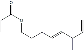  Propionic acid 3,6-dimethyl-4,7-octadienyl ester