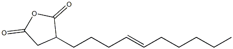 3,4-Dihydro-3-(4-decenyl)-2,5-furandione