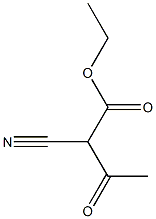 2-Cyano-3-oxobutyric acid ethyl ester 结构式