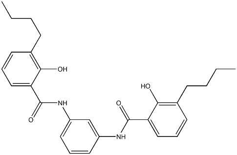 N,N'-Bis(3-butylsalicyloyl)-m-phenylenediamine