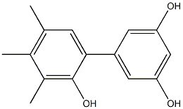 3',4',5'-Trimethyl-1,1'-biphenyl-2',3,5-triol