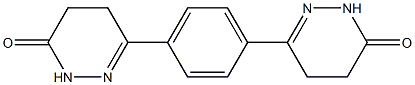 6,6'-(1,4-フェニレン)ビス[4,5-ジヒドロピリダジン-3(2H)-オン] 化学構造式