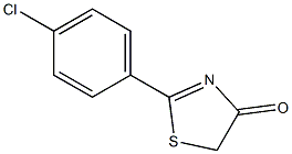 2-(4-Chlorophenyl)-2-thiazolin-4-one