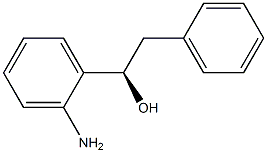 [R,(-)]-1-(o-Aminophenyl)-2-phenylethanol Struktur