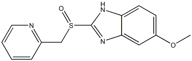 5-Methoxy-2-[[(2-pyridyl)methyl]sulfinyl]-1H-benzimidazole