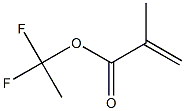 メタクリル酸(1,1-ジフルオロエチル) 化学構造式