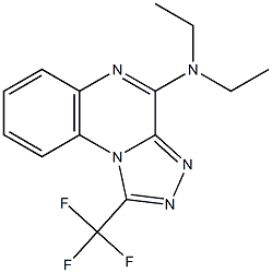 4-Diethylamino-1-trifluoromethyl[1,2,4]triazolo[4,3-a]quinoxaline