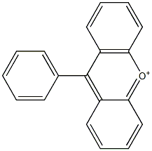 9-フェニルキサンチリウム 化学構造式