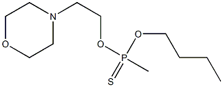 Methylphosphonothioic acid O-butyl O-(2-morpholinoethyl) ester