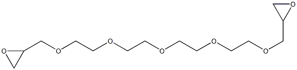 1,11-Bis(oxiranylmethoxy)-3,6,9-trioxaundecane 结构式