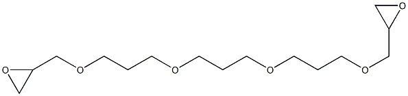 2,2'-[1,3-Propanediylbis[oxy(3,1-propanediyl)oxymethylene]]bis(oxirane),,结构式