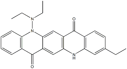  5-(Diethylamino)-10-ethyl-5,12-dihydroquino[2,3-b]acridine-7,14-dione