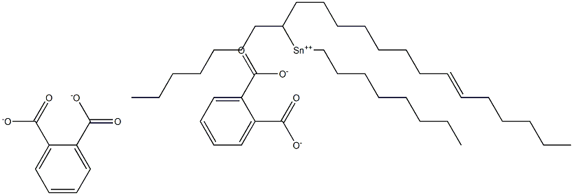 Bis[phthalic acid 1-(8-tetradecenyl)]dioctyltin(IV) salt