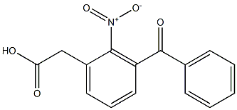 2-Nitro-3-benzoylbenzeneacetic acid|