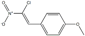 4-Methoxy-1-(2-chloro-2-nitrovinyl)benzene