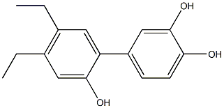 4',5'-Diethyl-1,1'-biphenyl-2',3,4-triol|