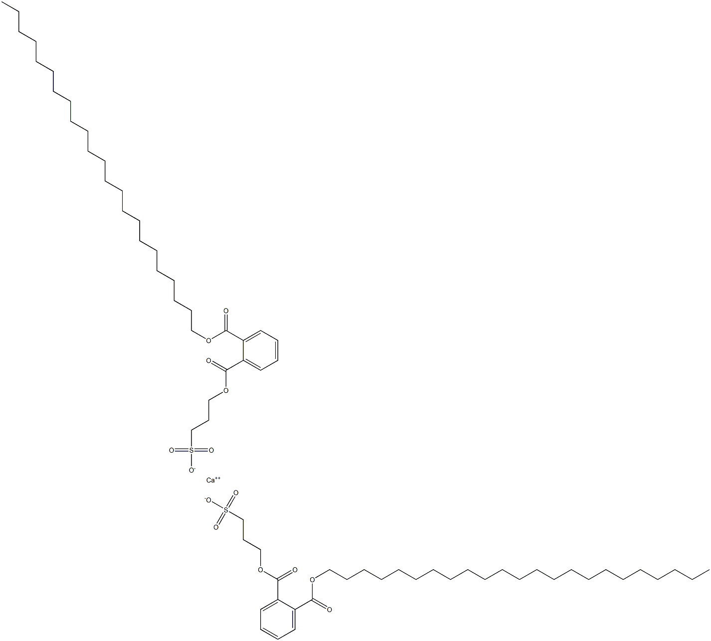  Bis[3-[(2-tricosyloxycarbonylphenyl)carbonyloxy]propane-1-sulfonic acid]calcium salt