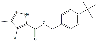 4-Chloro-5-methyl-N-(4-tert-butylbenzyl)-2H-pyrazole-3-carboxamide