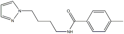 4-Methyl-N-[4-(1H-pyrazol-1-yl)butyl]benzamide