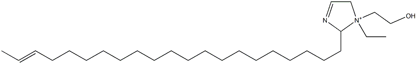 1-Ethyl-2-(19-henicosenyl)-1-(2-hydroxyethyl)-3-imidazoline-1-ium Structure