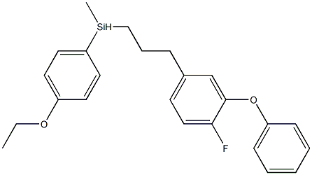  (4-Ethoxyphenyl)[3-(3-phenoxy-4-fluorophenyl)propyl](methyl)silane