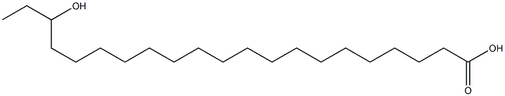 19-Hydroxyhenicosanoic acid Structure