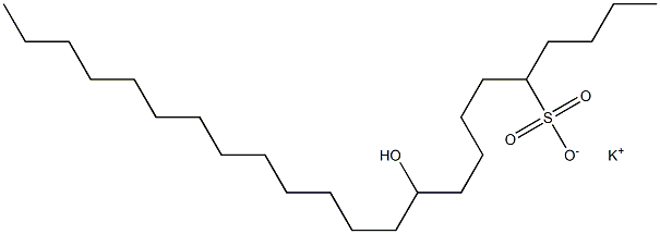 10-Hydroxytricosane-5-sulfonic acid potassium salt