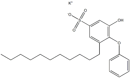 6-Hydroxy-2-undecyl[oxybisbenzene]-4-sulfonic acid potassium salt|