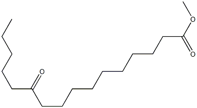 11-Oxohexadecanoic acid methyl ester,,结构式