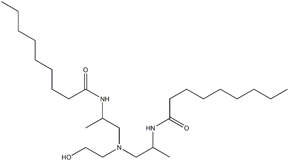 N,N'-[2-Hydroxyethyliminobis(1-methyl-2,1-ethanediyl)]bis(nonanamide)|