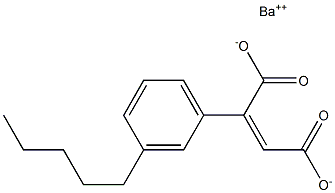 2-(3-Pentylphenyl)maleic acid barium salt|