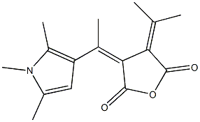 3-[1-(1,2,5-Trimethyl-1H-pyrrole-3-yl)ethylidene]-4-isopropylidenetetrahydrofuran-2,5-dione