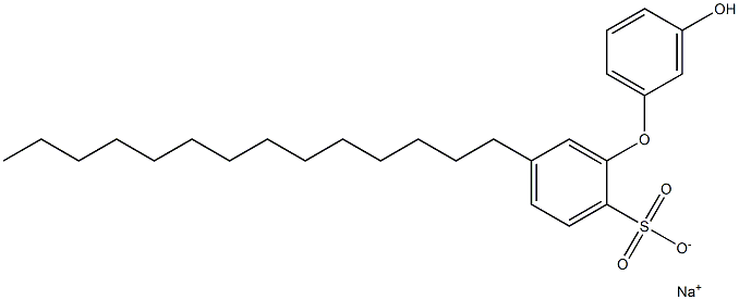 3'-Hydroxy-5-tetradecyl[oxybisbenzene]-2-sulfonic acid sodium salt