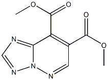 [1,2,4]Triazolo[1,5-b]pyridazine-7,8-dicarboxylic acid dimethyl ester Structure