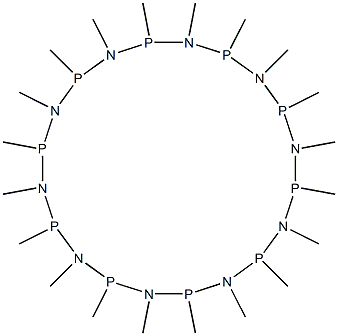 Icosamethyl-1,3,5,7,9,11,13,15,17,19-decaaza-2,4,6,8,10,12,14,16,18,20-decaphosphacycloicosane