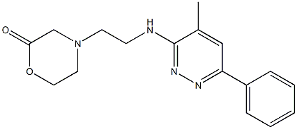  3-[2-(2-Oxomorpholino)ethyl]amino-4-methyl-6-phenylpyridazine