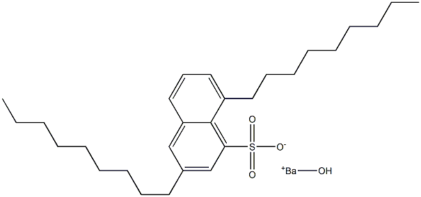 3,8-Dinonyl-1-naphthalenesulfonic acid hydroxybarium salt