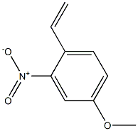 1-ニトロ-2-エテニル-5-メトキシベンゼン 化学構造式