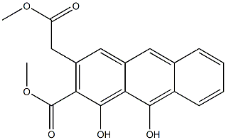  (1,9-Dihydroxy-2-(methoxycarbonyl)anthracen-3-yl)acetic acid methyl ester