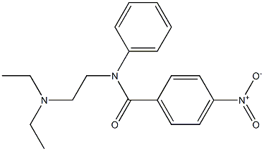 N-[2-(Diethylamino)ethyl]-4-nitrobenzanilide Structure