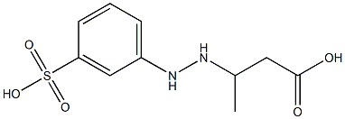  3-[2-(m-Sulfophenyl)hydrazino]butyric acid