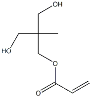 2-Methyl-2-(acryloyloxymethyl)-1,3-propanediol,,结构式