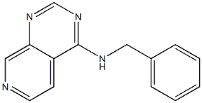 4-(Benzylamino)pyrido[3,4-d]pyrimidine,,结构式