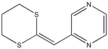 2-(Pyrazin-2-ylmethylene)-1,3-dithiane Struktur