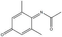  3,5-Dimethyl-4-(acetylimino)-2,5-cyclohexadien-1-one