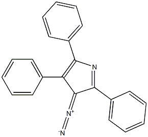 3-Diazo-2,4,5-triphenyl-3H-pyrrole 结构式