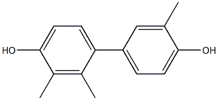 2,3,3'-Trimethyl-1,1'-biphenyl-4,4'-diol Structure