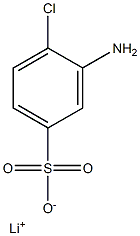 3-Amino-4-chlorobenzenesulfonic acid lithium salt