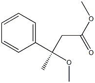  [R,(+)]-3-Methoxy-3-phenylbutyric acid methyl ester